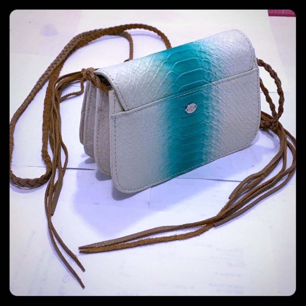 NWOT/ NEW KD Croc Embossed CrossbodySling Purse